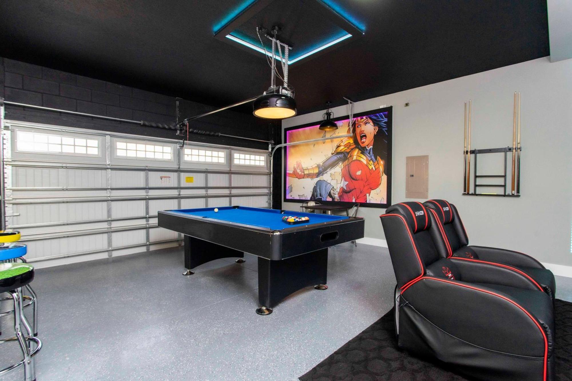 Beautiful Themed Single Home With Private Pool And Game Room Ec0405 Орландо Екстериор снимка